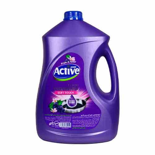 مايع ظرفشويي اکتيو حاوي گليسرين 3750 بنفش