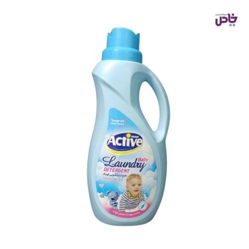مايع لباسشويي کودک اکتيو 1500 گرمي آبي