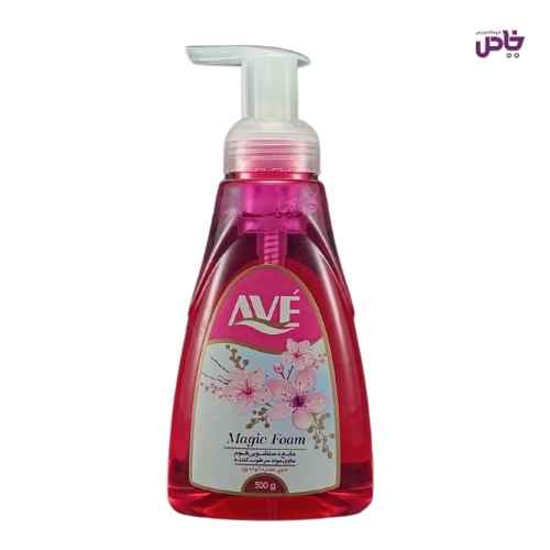 فوم دستشويي اوه مدل مثلثي صورتي 500 گرم