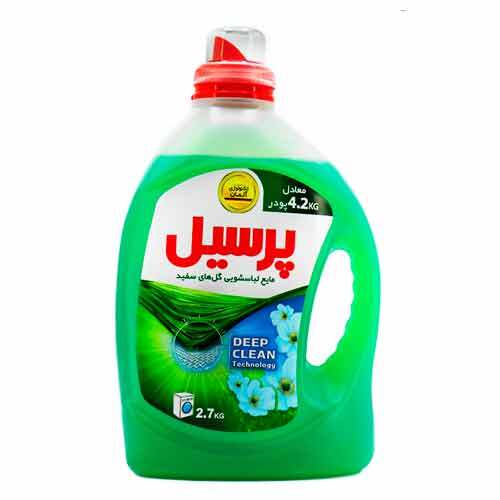 مايع لباسشويي پرسيل رايحه گلهاي  سفيد 2700 گرمي