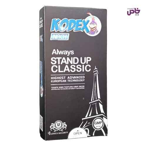 کاندوم کدکس مدل استندآپ کلاسيک 12عددي