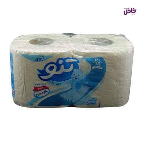 دستمال توالت تنو 3لايه 2 رول