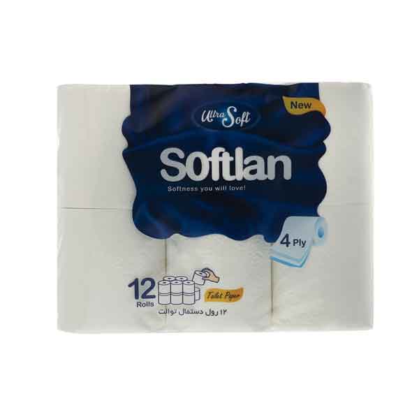 سافتلن دستمال توالت 12 قلو