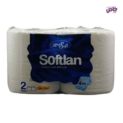 دستمال توالت سافتلن 2رول