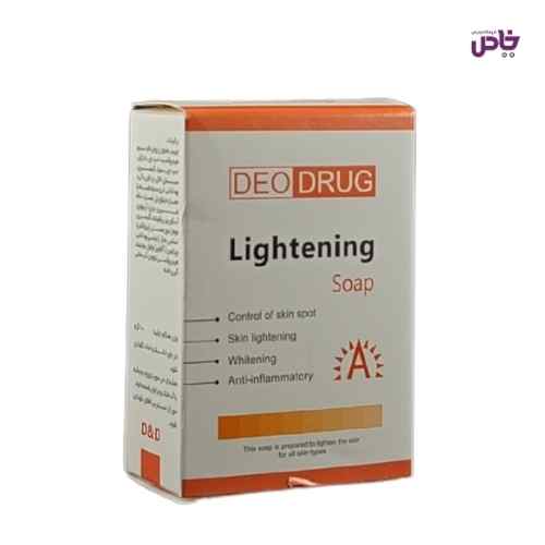 صابون دئودراگ ضدلک و روشن کننده حجم 90 گرم