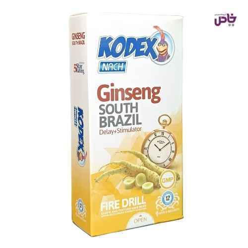 کاندوم کدکس مدل جنسينگ 12 عددي