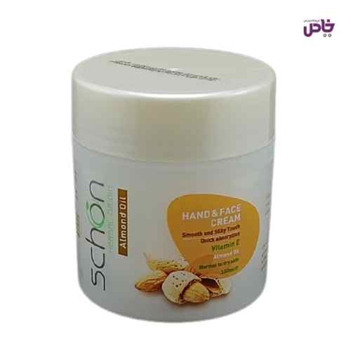 کرم دست وصورت شون کاسه اي حاوي روغن بادام 150 ميل