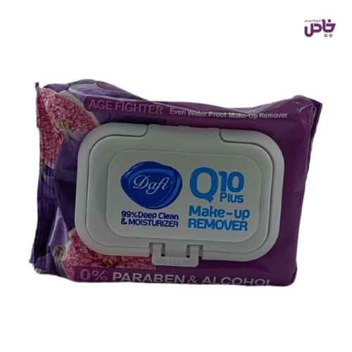 دستمال مرطوب دافي ارايشي 27برگي Q10 ميوه اي