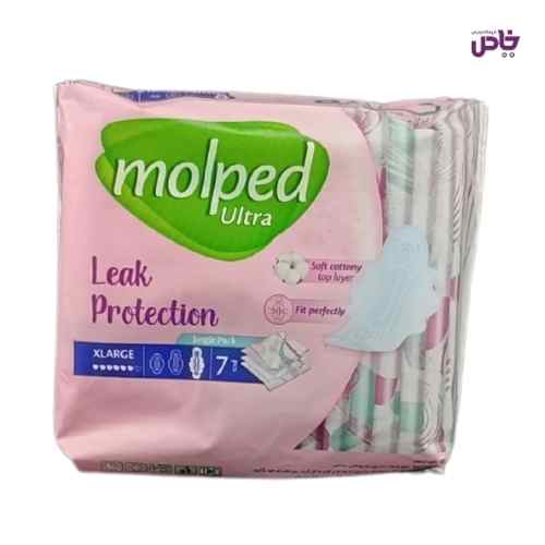 نوار بهداشتي مولپد اولترا خيلي بزرگ بسته 7 عددي