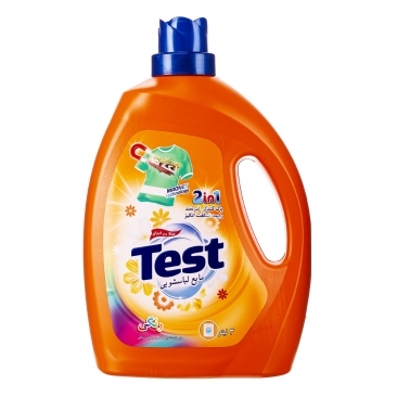 مايع لباسشويي تست مخصوص لباس رنگي 3 ليتري