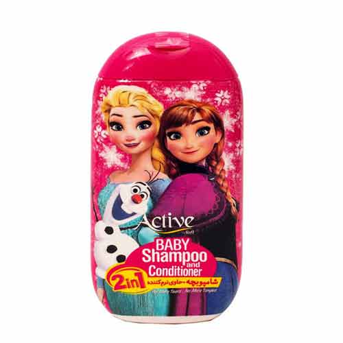 شامپو بچه و نرم کننده اکتيو مدل 2در1 -وزن 280گرم فروزن