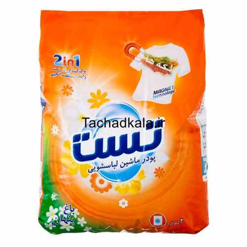 پودر ماشين لباسشويي تست مدل باغ پنهان 4کيلويي