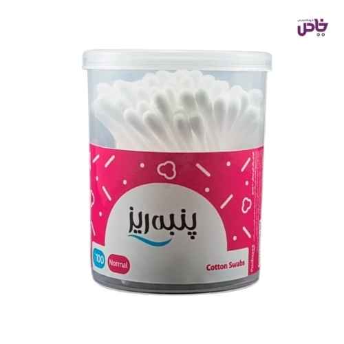 گوش پاکن پنبه ريز مدل ليواني 100 عددي