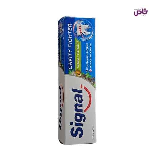 خميردندان ضدپوسيدگي سيگنال HERBAL EXTRACT  حجم 100ميل
