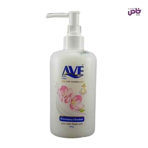 مايع دستشويي اوه کرمي شيرشکوفه 450 گرم صورتي