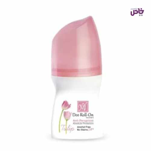 مام رول ضدتعريق ماي مدل Tulip (صورتي) 50 ميل