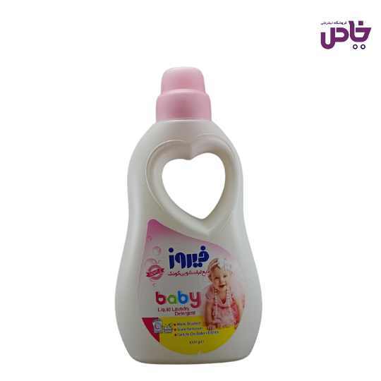 فيروز مايع لباسشويي 1000 گرم صورتي