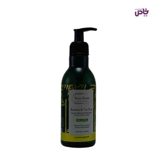 ژل شستشوي ديپ سنس صورت پمپي بامبو 250ميل