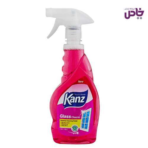 شيشه پاک کن کنز 500 ميل صورتي