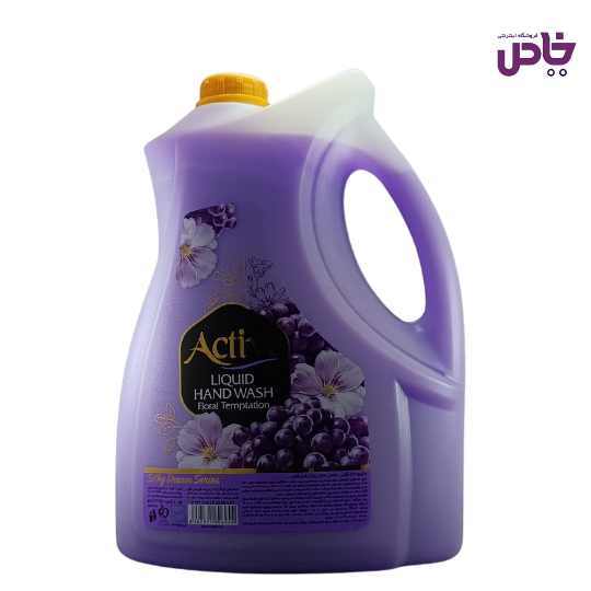 مايع دستشويي اکتيو 3750 گرمي بنفش روياي ابريشمي