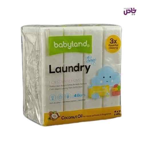 صابون رختشويي بي بي لند حاوي 4 قالب