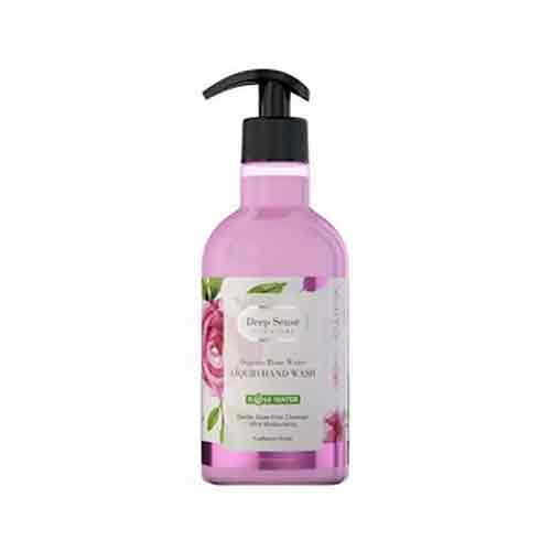 مايع دستشويي کرمي ديپ سنس گلاب 400 ميل
