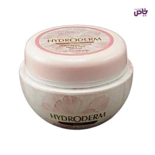 کرم مرطوب کننده هيدرودرم مدل satin حجم 150 ميل