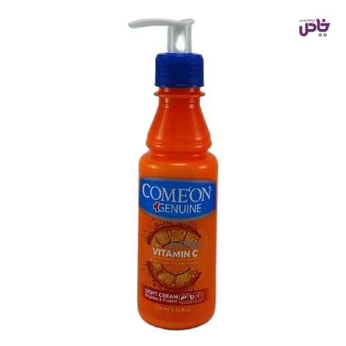 کرم ابرسان کامان ويتامين c  حجم 200 ميل پمپي
