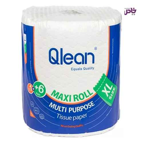 دستمال کاغذي چندمنظوره ماکسي رول کيولين سايز XL