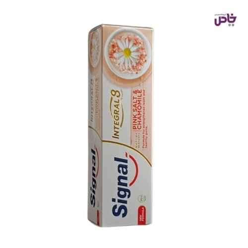 خميردندان سيگنال اينتگرال 8 نمک صورتي  بابونه 75 ميل