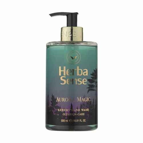 مايع دستشويي هرباسنس AURORA MAGIC حجم 500 ميل