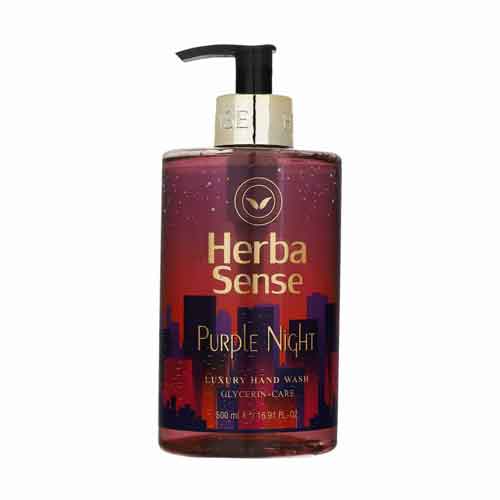 مايع دستشويي هرباسنس RURPLE NIGHT حجم 500 ميل