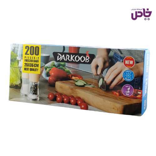 کيسه فريزر دارکوب اسان مصرف 25*35 200عددي