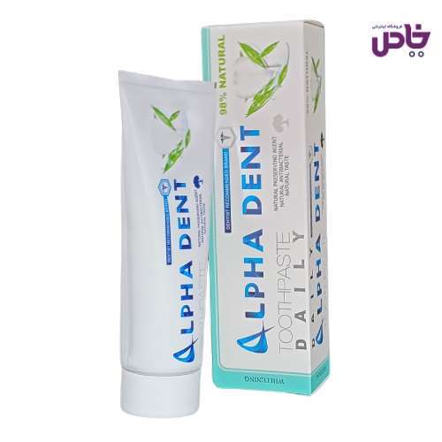 خميردندان طبيعي الفادنت سفيد کننده روزانه 75 ميل